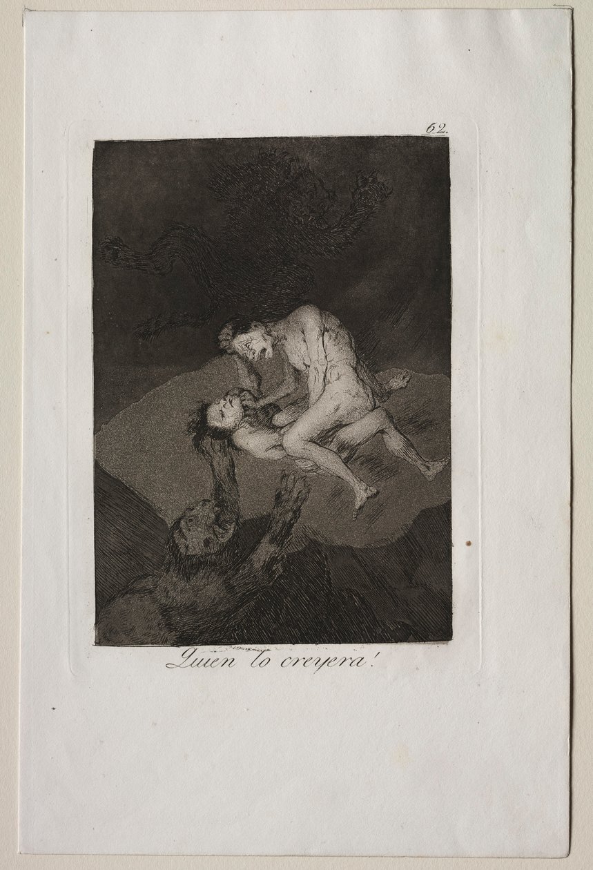 Caprices: Koho by to napadlo!. od Francisco de Goya