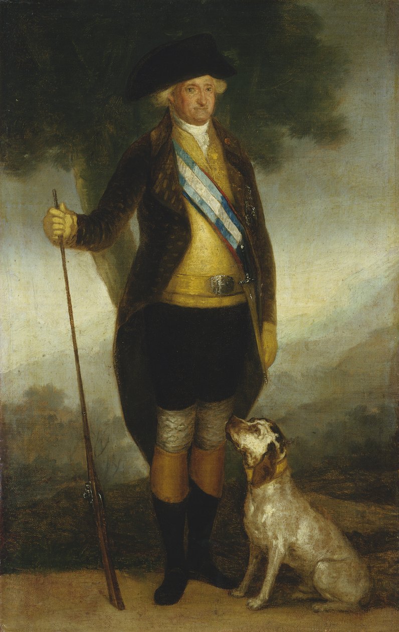 Carlos IV Španělska, Lov kolem roku 1799-1800 od Francisco de Goya