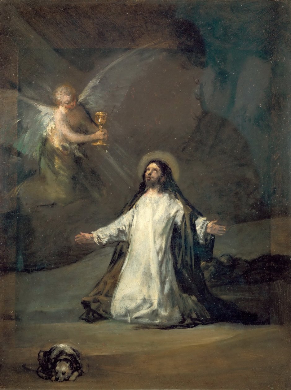 Kristus v Getsemanech od Francisco de Goya