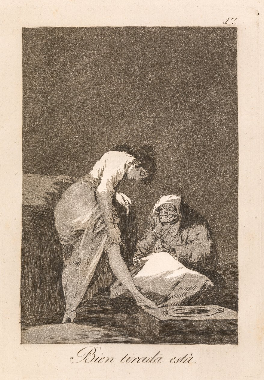 Sedí to! od Francisco de Goya