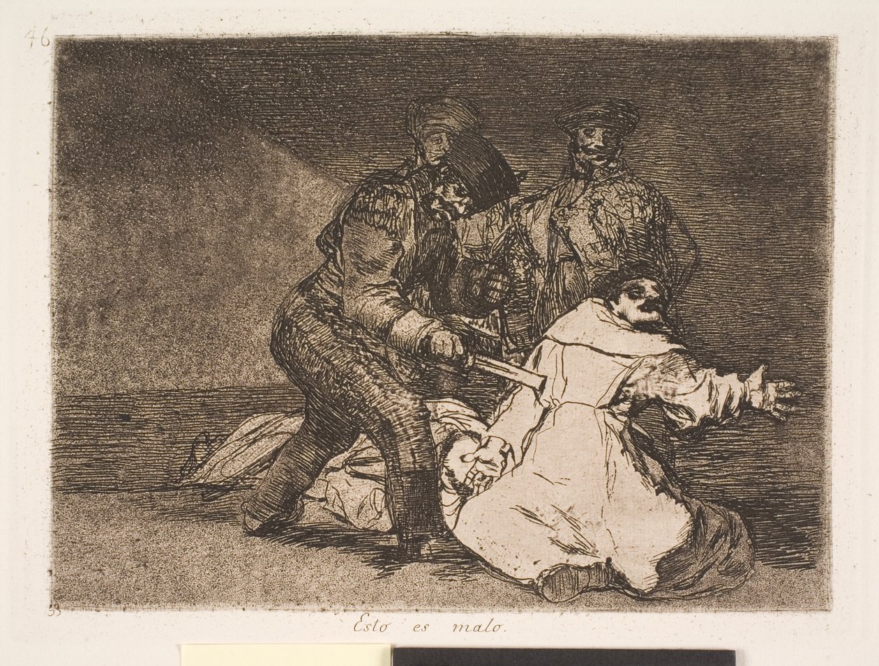 Je to špatné (46) od Francisco de Goya