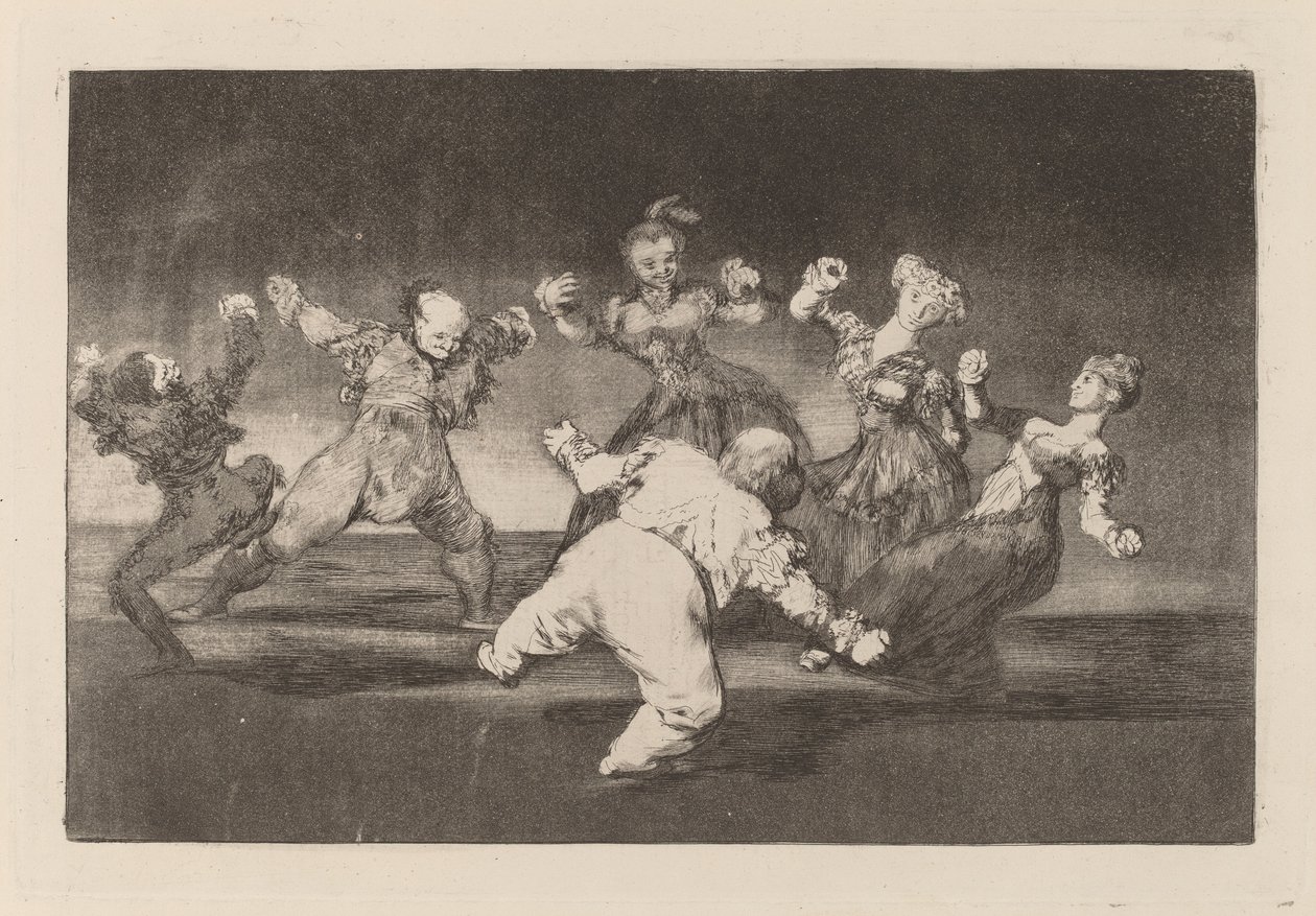 Nesourodé allegre (Merry Folly) od Francisco de Goya