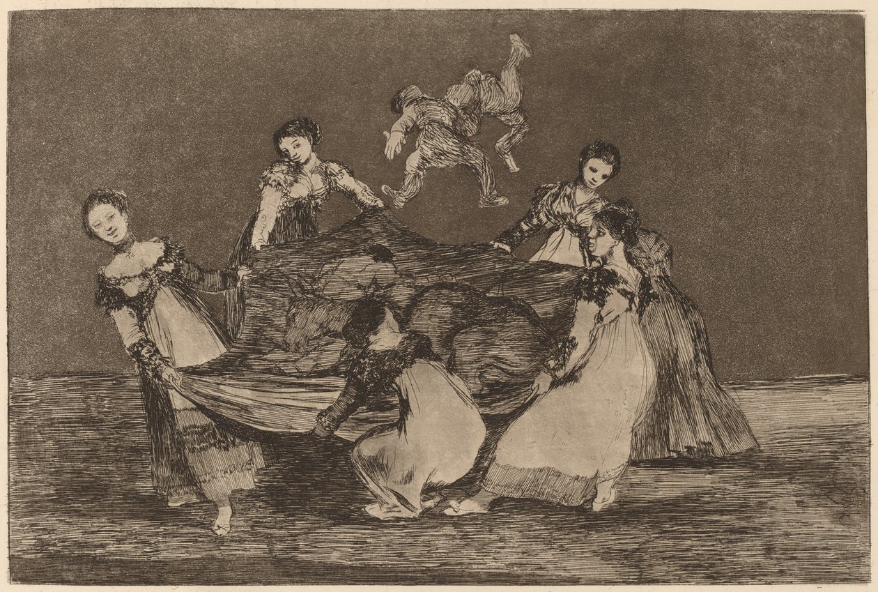 Nesourodá femenino (Feminine Folly) od Francisco de Goya