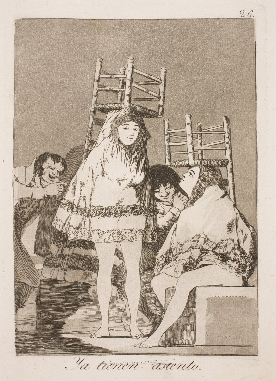 Konečně na místě od Francisco de Goya