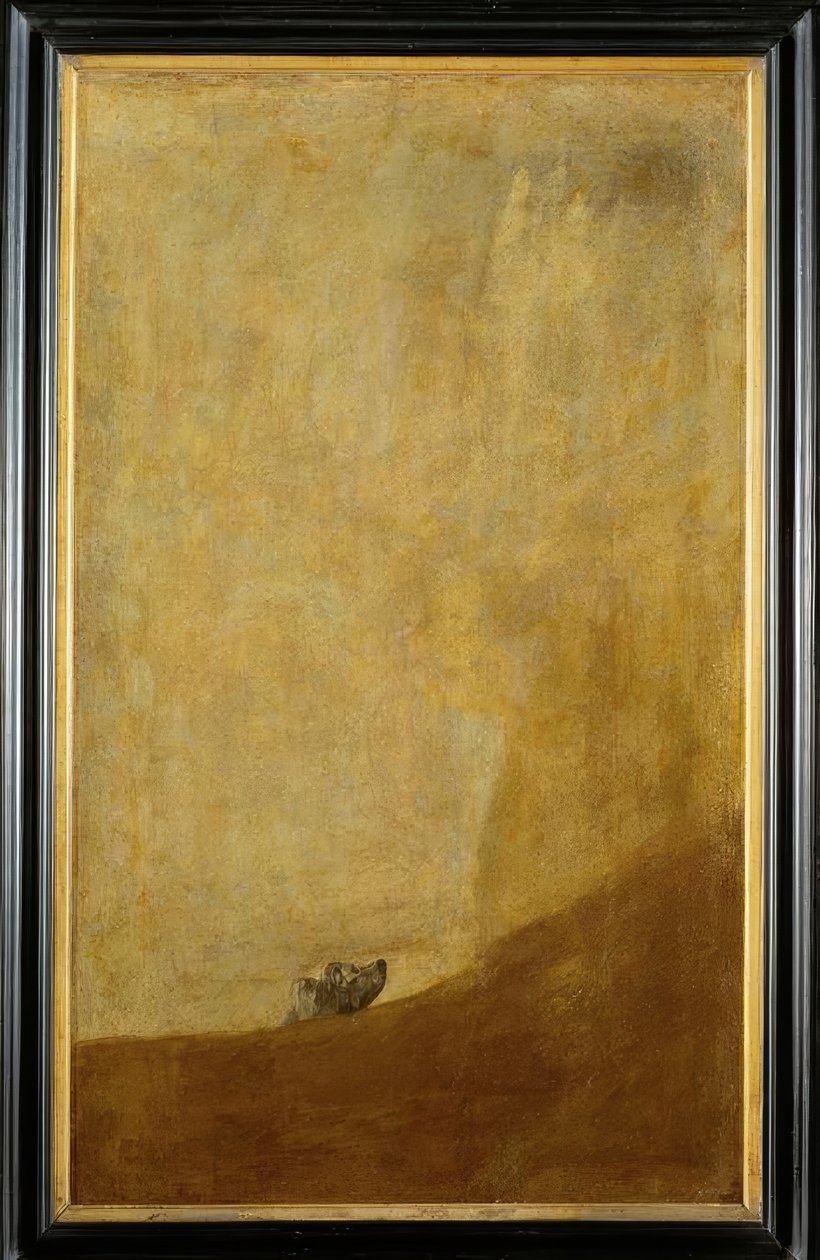 F.Goya, Hund od Francisco de Goya