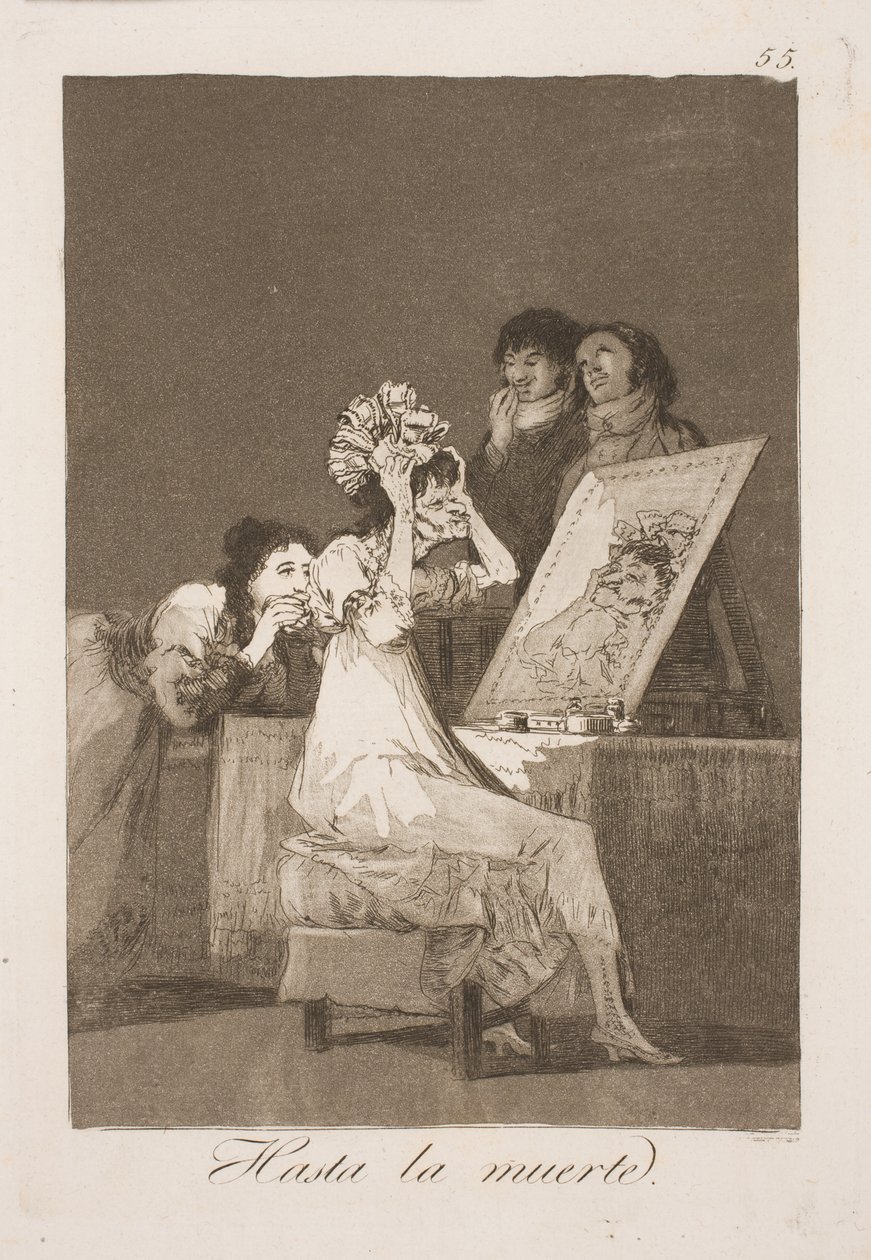 Až do své smrti od Francisco de Goya