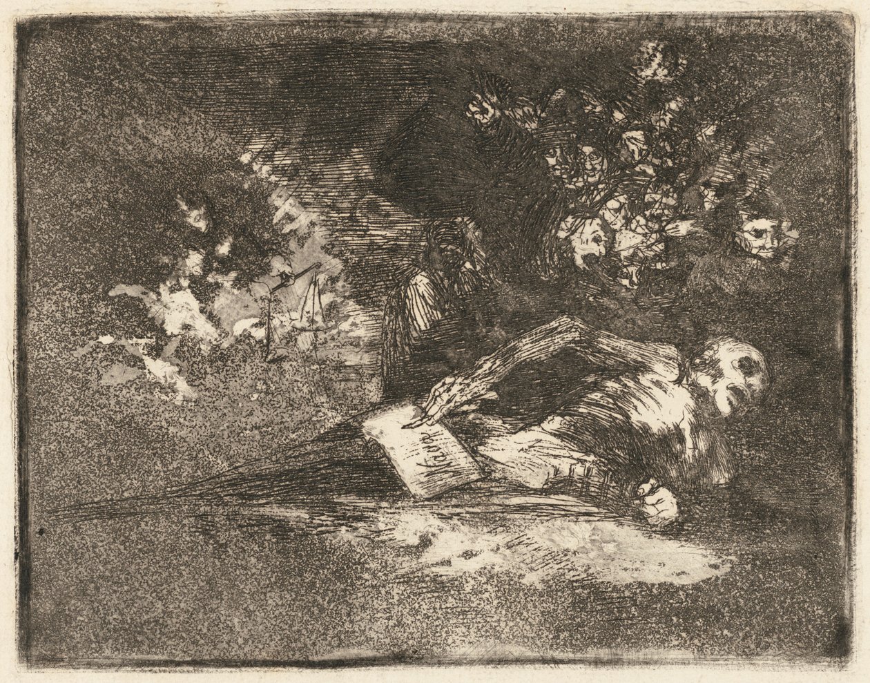 Nada (nic) od Francisco de Goya