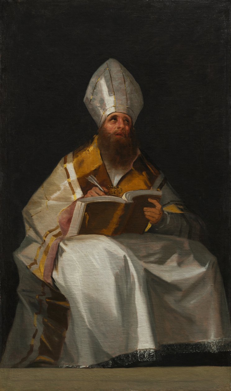 Svatý Ambrož, c. 1796-1799. od Francisco de Goya