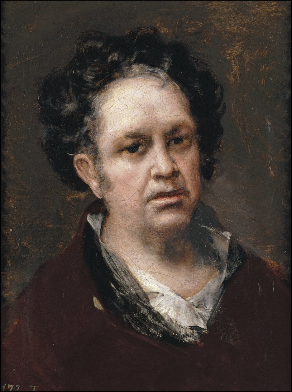 Autoportrét, 1815 od Francisco de Goya