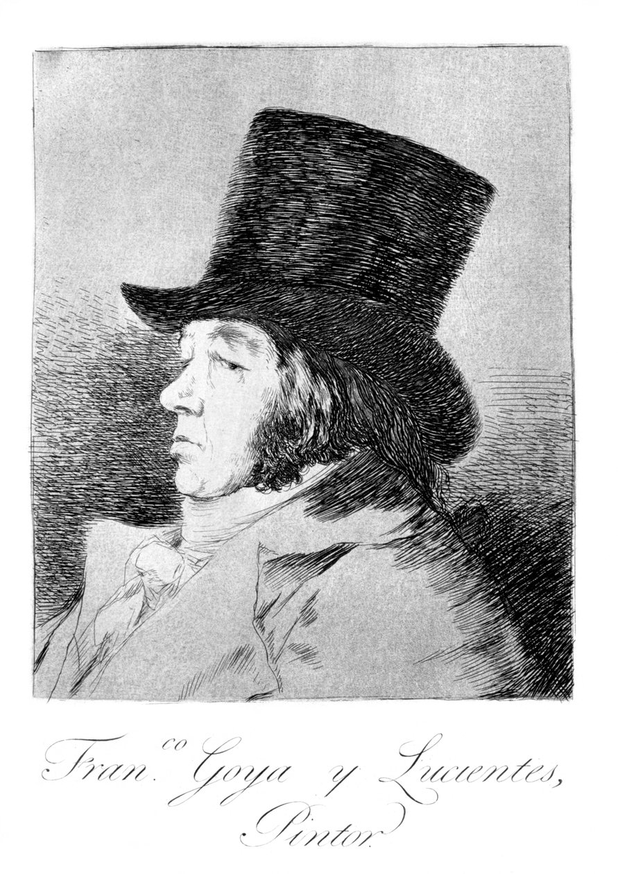 Autoportrét, 1799 od Francisco de Goya