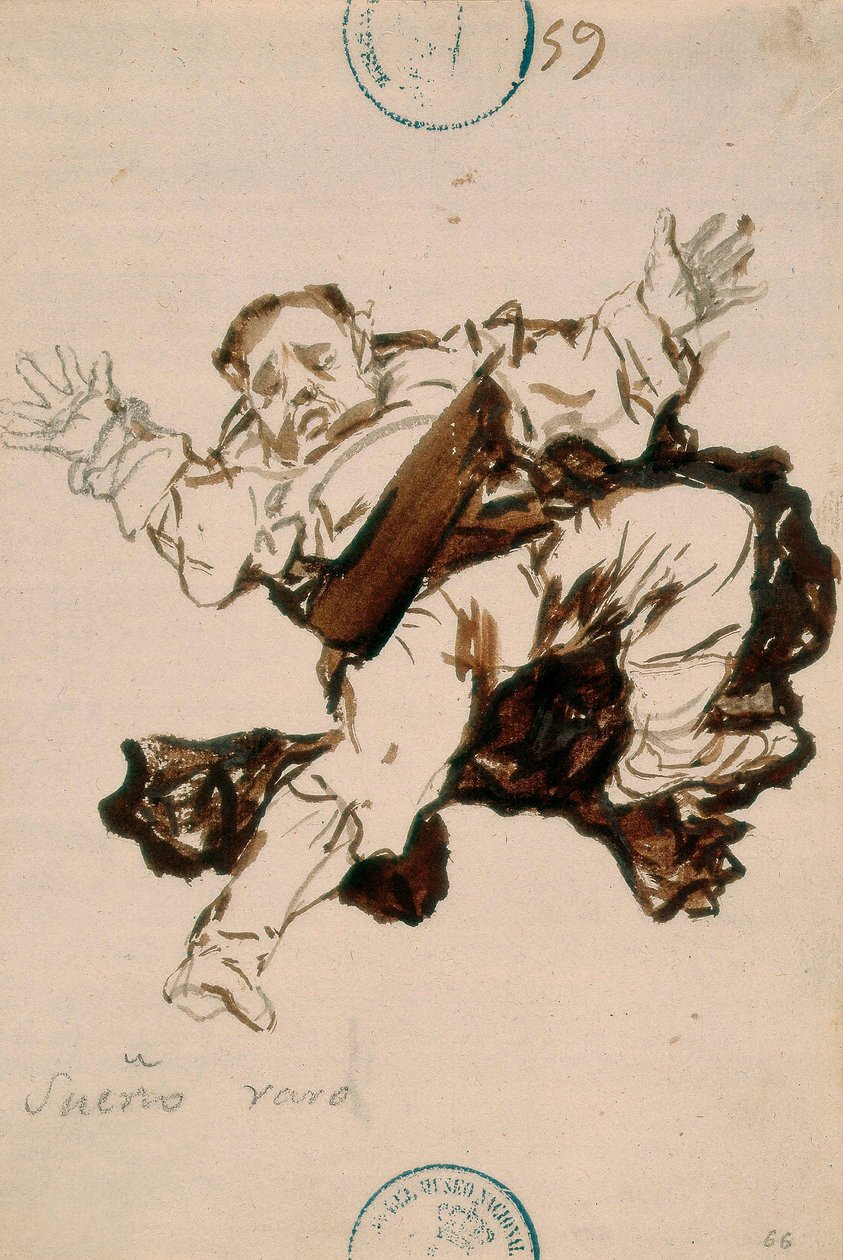 Podivný sen od Francisco de Goya