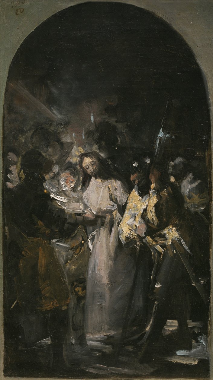 Zatčení Krista, 1798 od Francisco de Goya