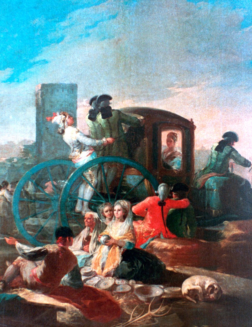 Prodejce keramiky, 1778 od Francisco de Goya