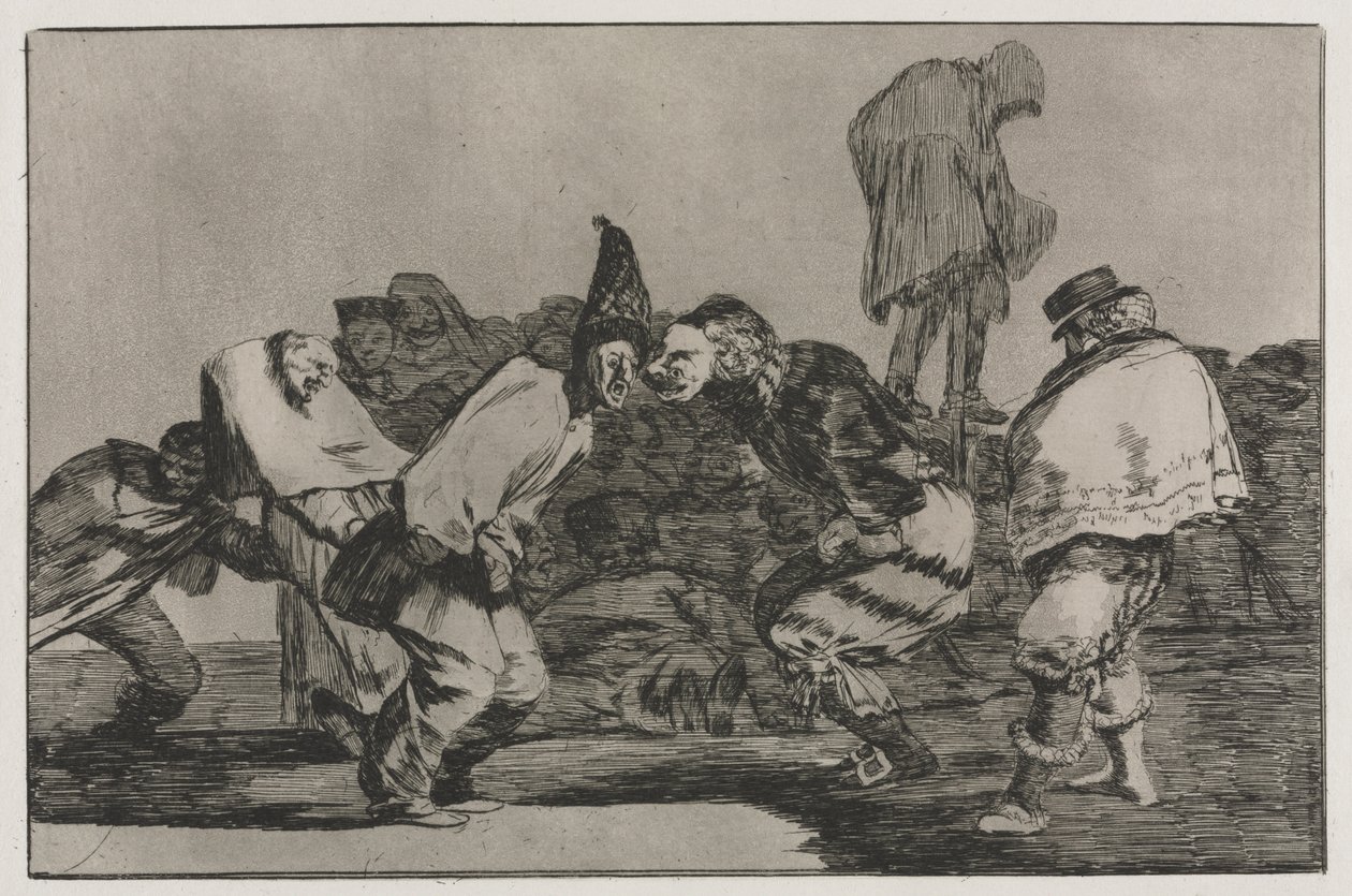 The Proverbs: Carnival Folly, 1864. od Francisco de Goya