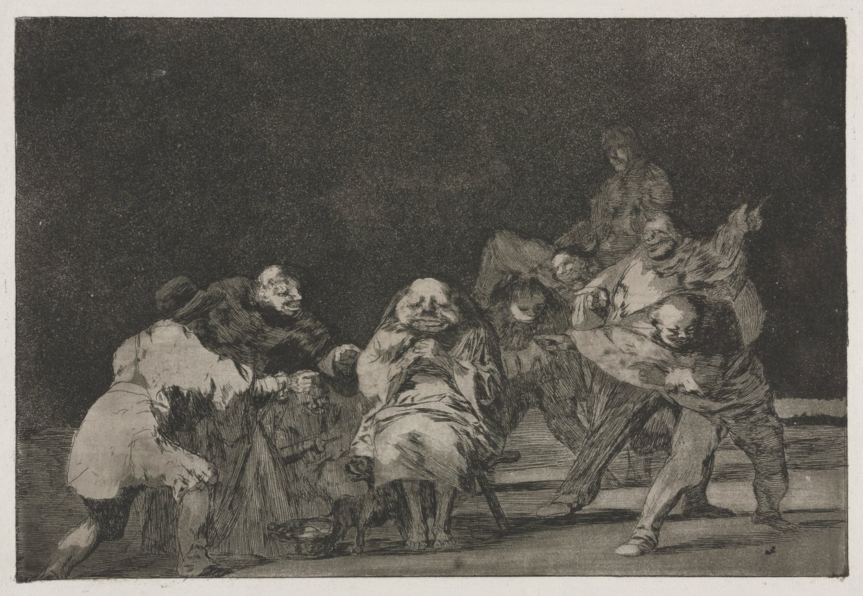 The Proverbs: Loyalty, 1864. od Francisco de Goya