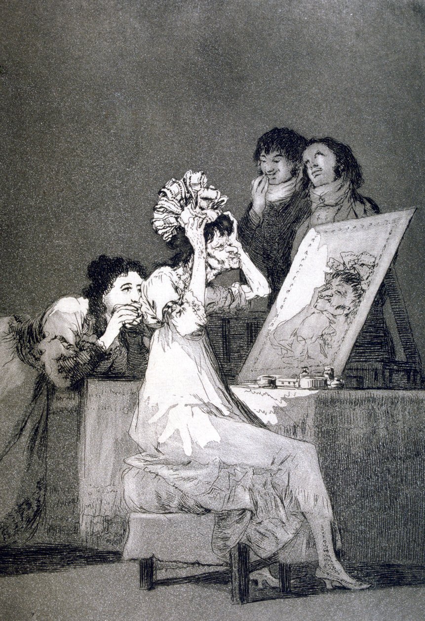 Až do smrti, 1799 od Francisco de Goya