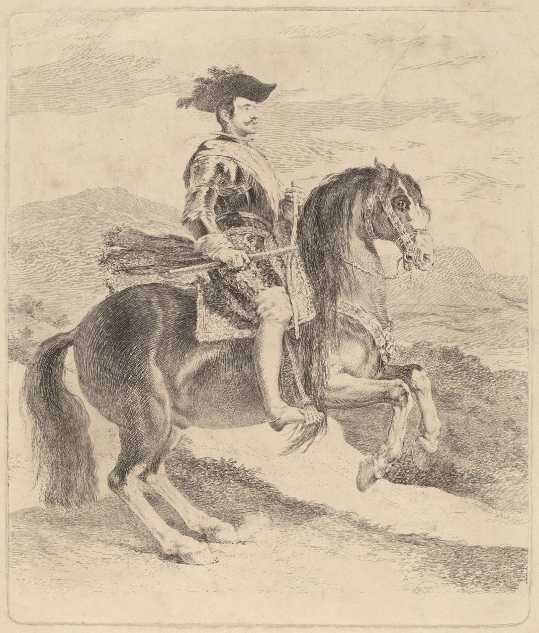 Filip IV od Francisco de Goya after Diego Velázquez