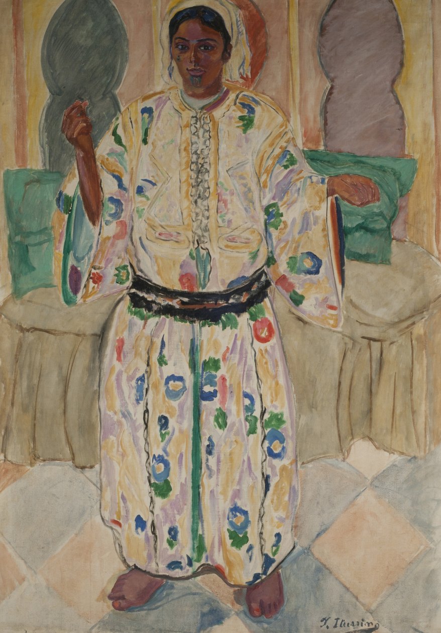 Žena bydlí od Francisco de Iturrino