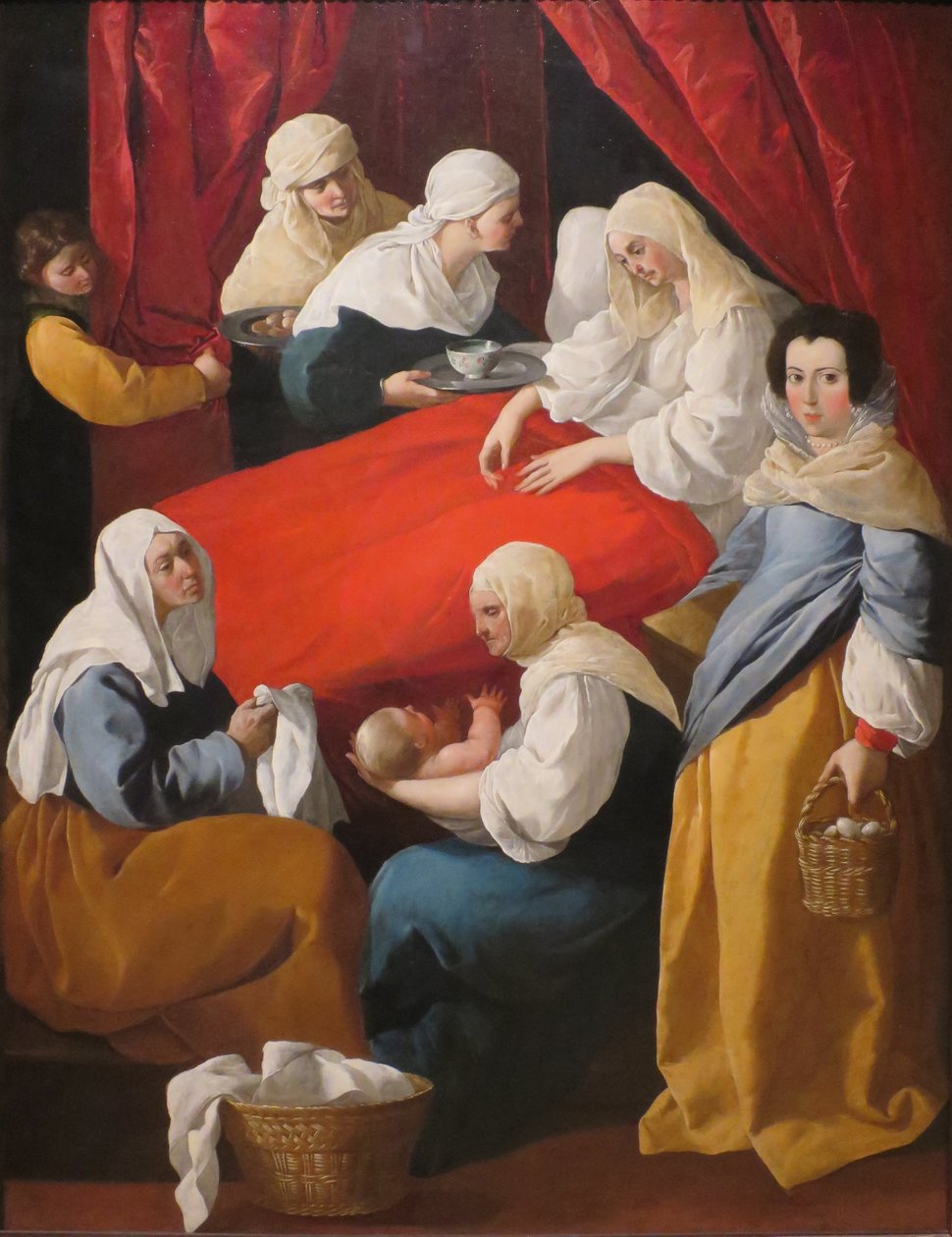 Narození Panny od Francisco de Zurbaran