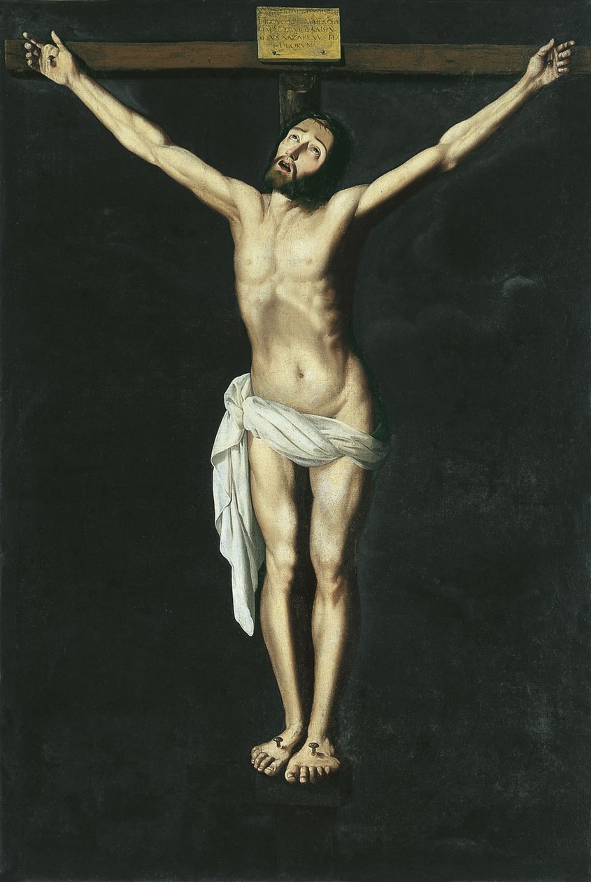 Kristus na kříži od Francisco de Zurbaran