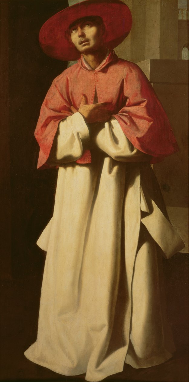Portrét Beata Nicolase Albergatiho od Francisco de Zurbaran