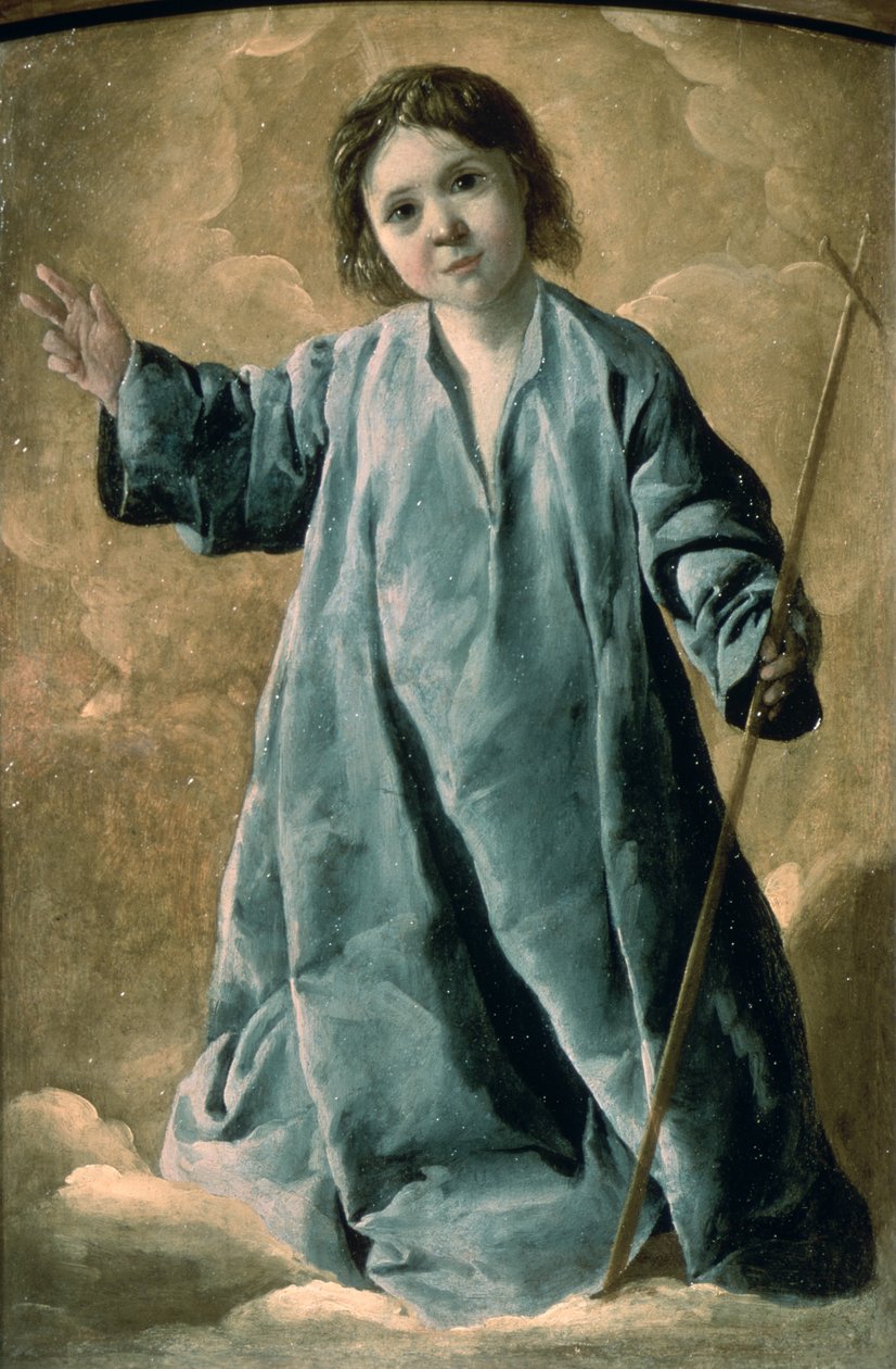 Jezulátko (olej na plátně) od Francisco de Zurbaran