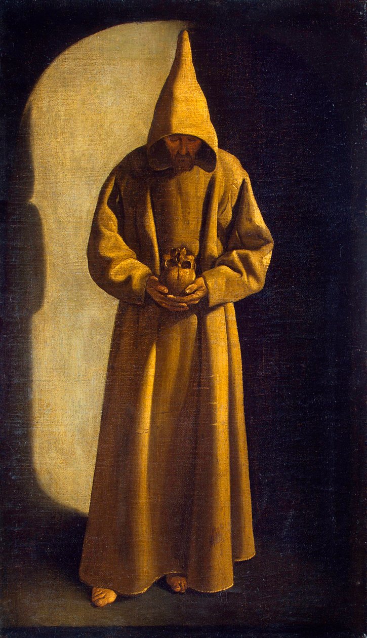 svatý František z Assisi od Francisco de Zurbaran