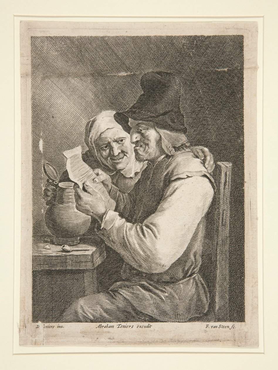 Pár čtení dopisu od Franciscus van der Steen