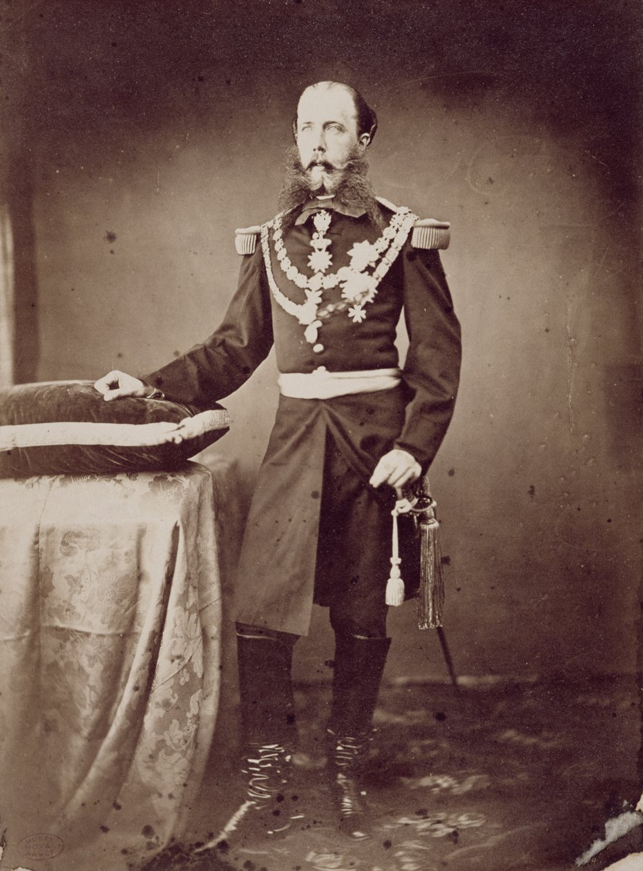 Ferdinand Maxmilián Josef I. (1832-67) arcivévoda rakouský a císař mexický od Francois Aubert