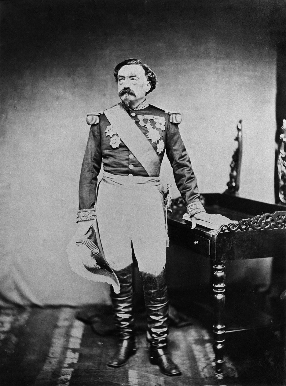 Portrét Elie Frederic Forey (1804-72) Marshall Francie od Francois Aubert