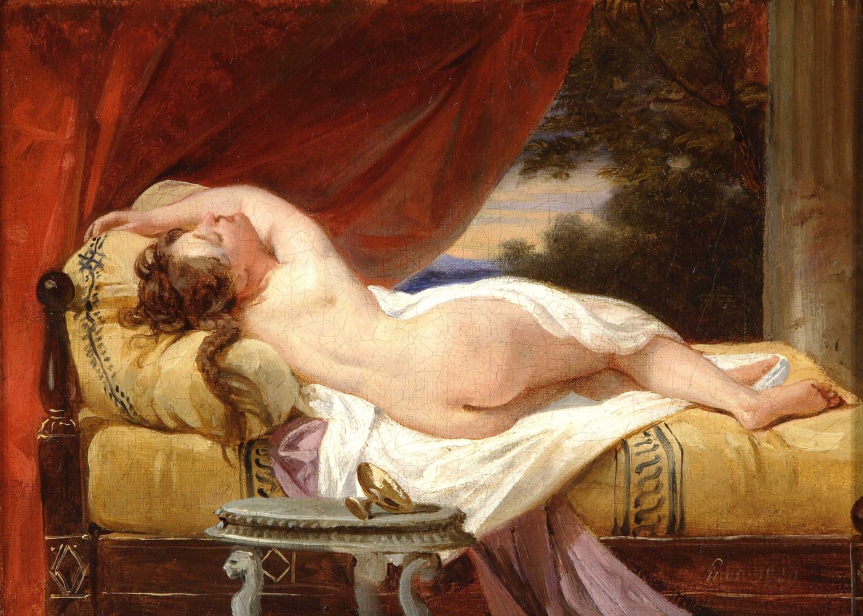 Odalisque, 1829 od Francois Edouard Picot