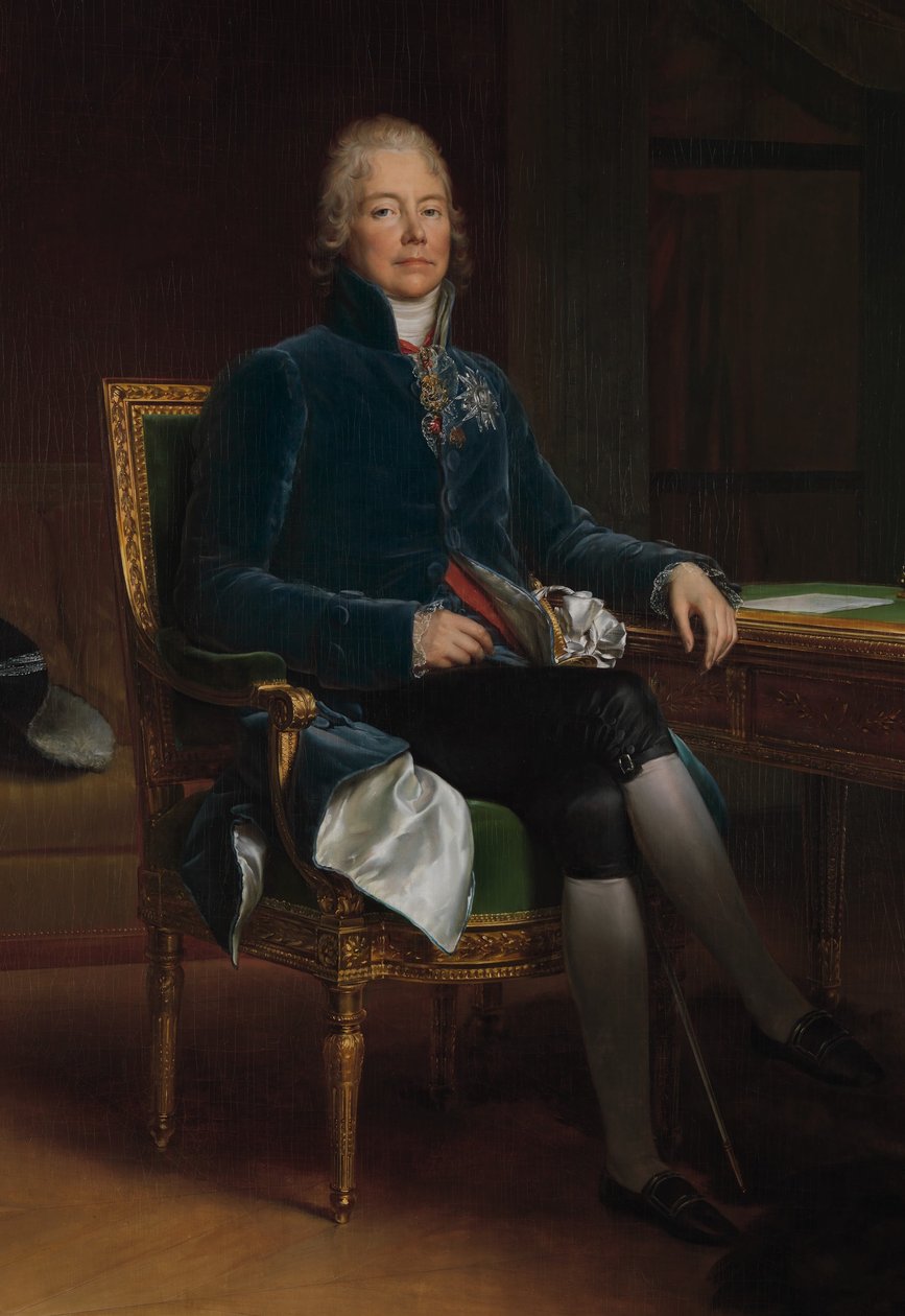 Charles Maurice de Talleyrand Périgord (1754–1838), princ z Bénéventu od Baron François Pascal Simon Gérard