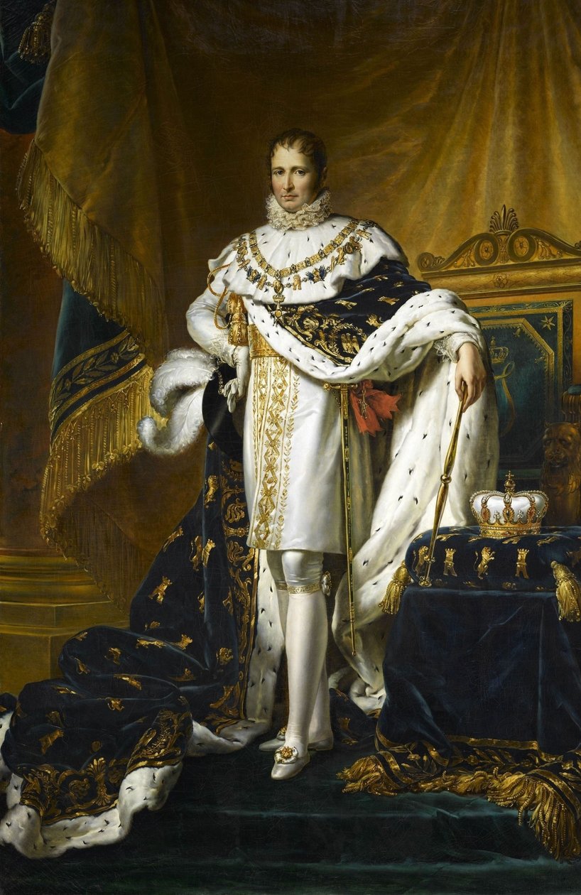 Joseph Bonaparte jako španělský král od Baron François Pascal Simon Gérard