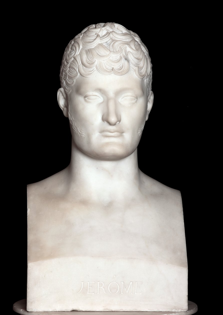 Busta Jeroma Bonaparta (mramor) od Francois Joseph Bosio