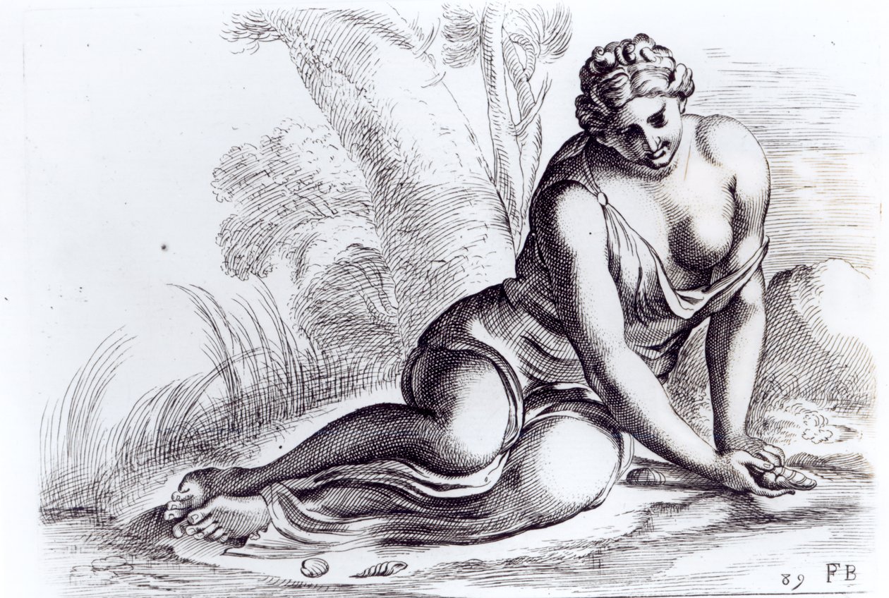Venuše v zahradách Borghese, kolem roku 1653 od Francois Perrier