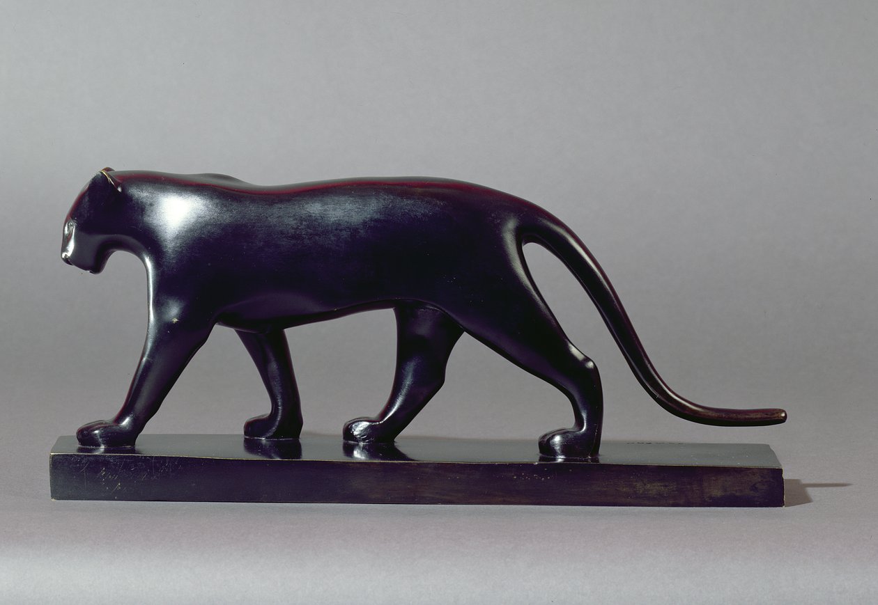 Černý panter (bronz) od Francois Pompon
