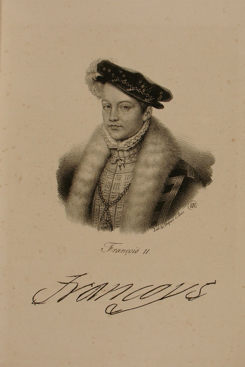František II. (1544-60) od Francois Seraphin Delpech