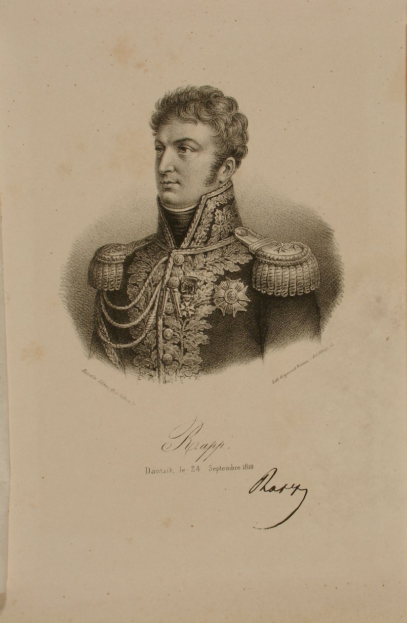 Generál Jean Rapp (1771-1821) od Francois Seraphin Delpech