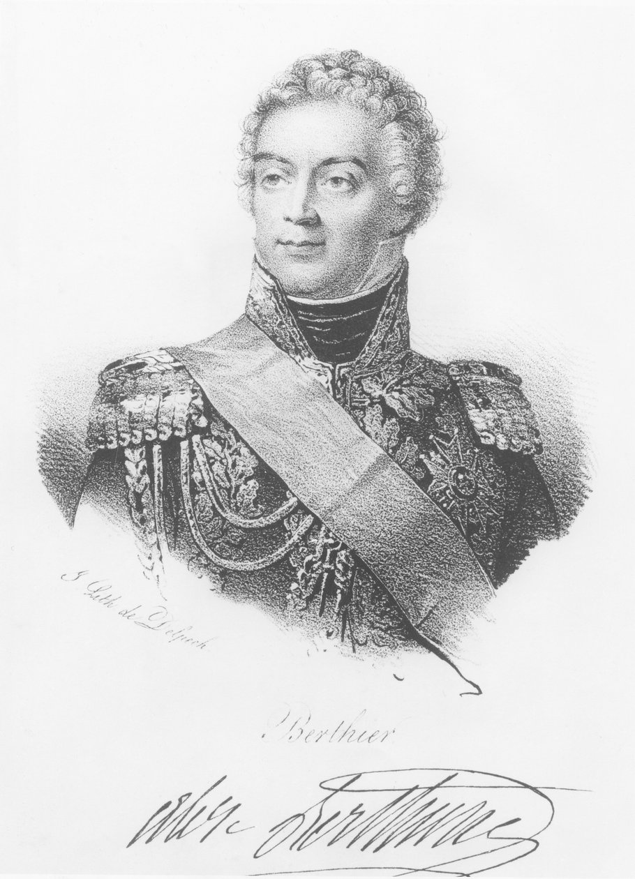 Maršál Berthier od Francois Seraphin Delpech