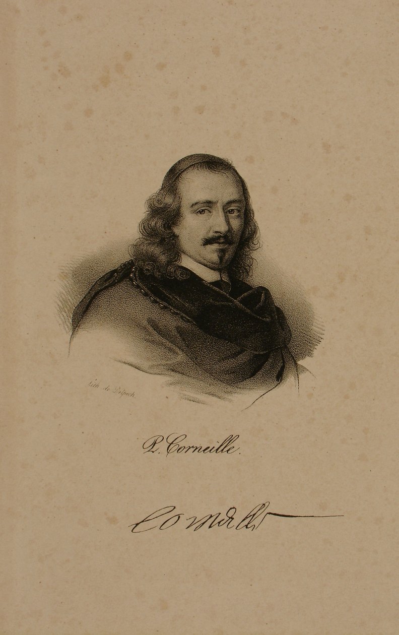 Pierre Corneille (1606–1684) od Francois Seraphin Delpech