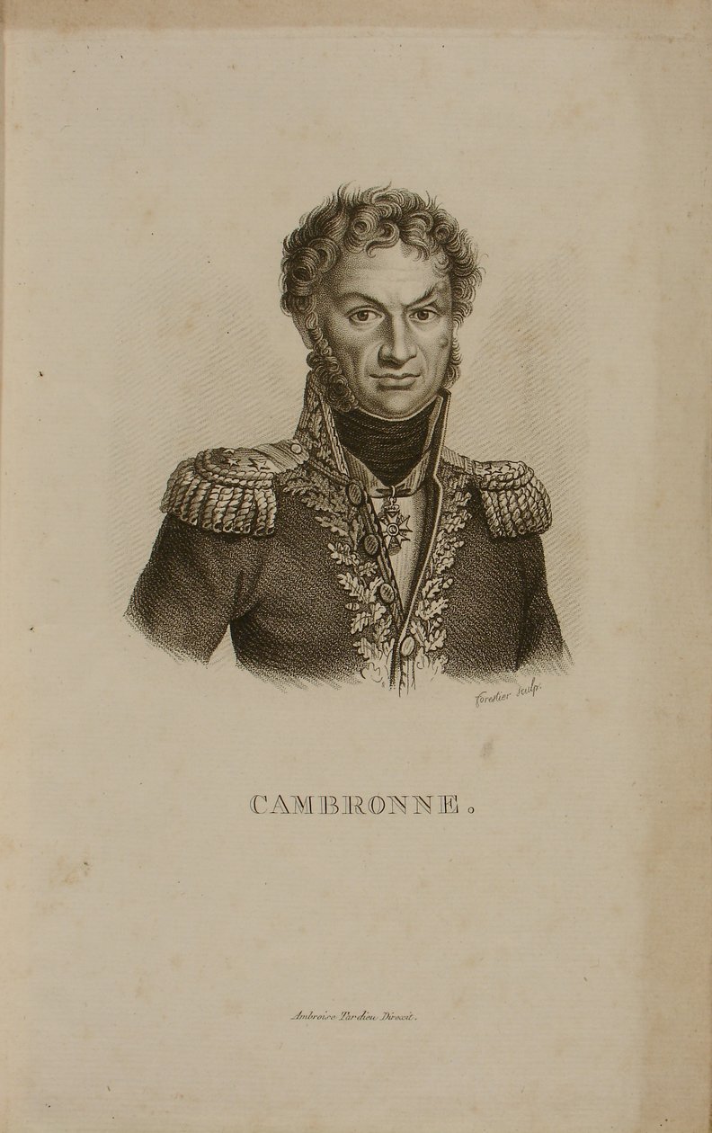 Portrét generála Etienna Cambronna (1770-1842) od Francois Seraphin Delpech