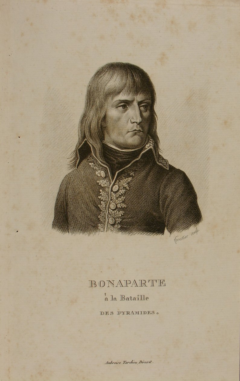 Portrét Napoleona Bonaparta (1769-1821) od Francois Seraphin Delpech