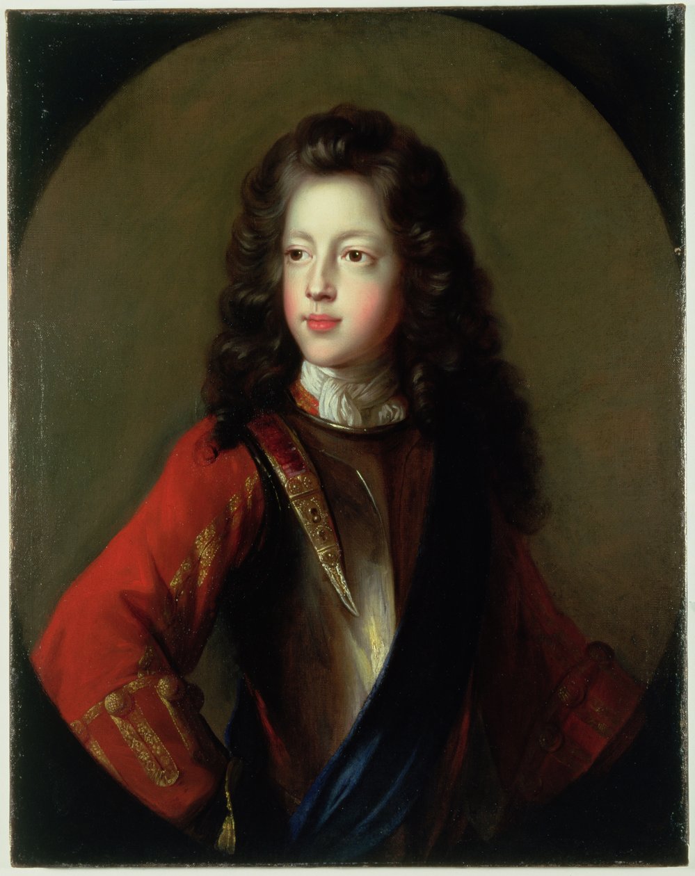 Jakub VIII. skotský a III. anglický, cca 1704 od Jean François de Troy