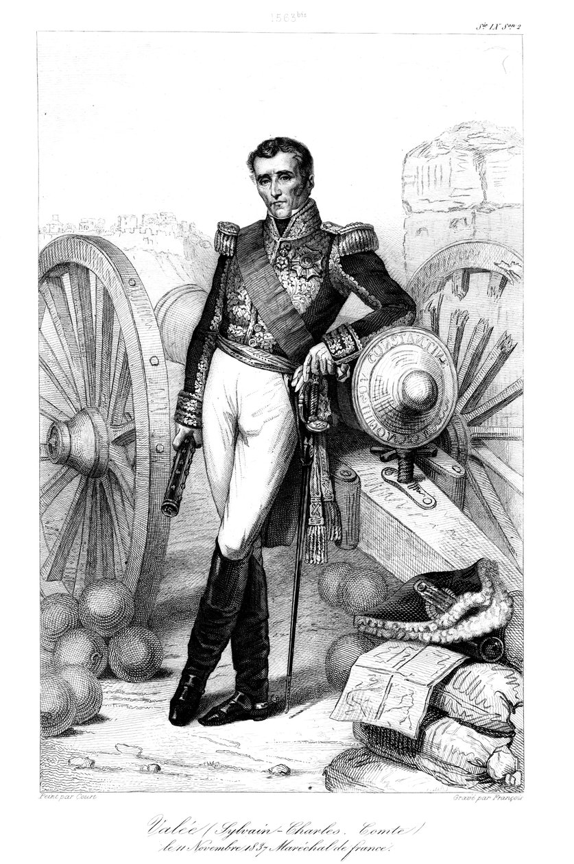 Sylvain Charles Valée 1773-1840, maršál Francie, 1839. od Francois