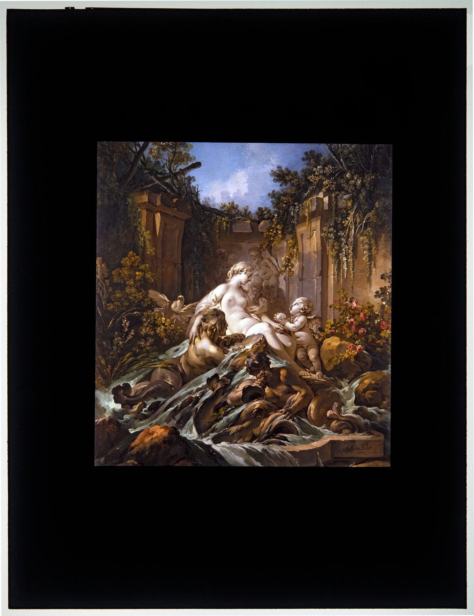 Venušina fontána od François Boucher