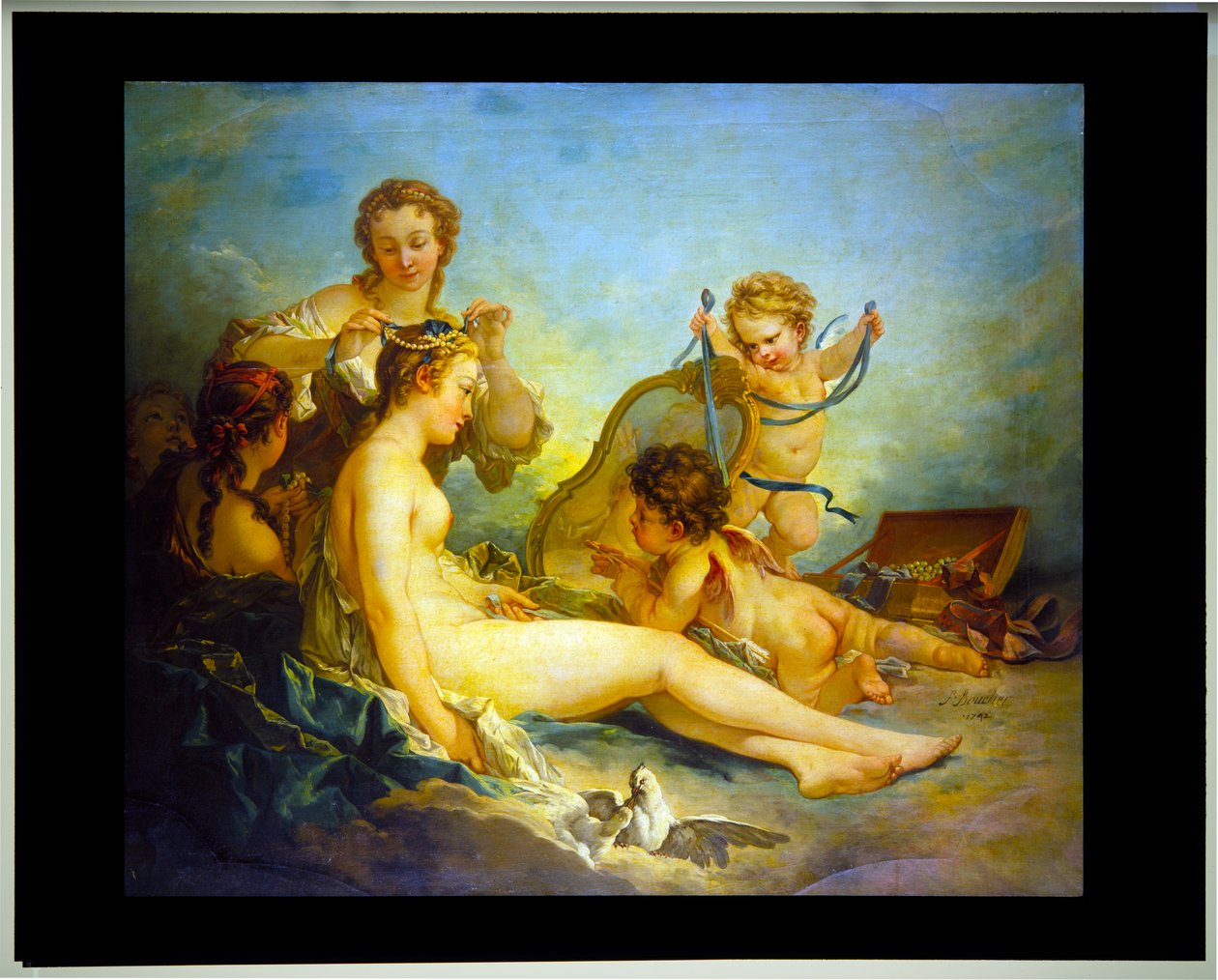 Venušina toaleta od François Boucher