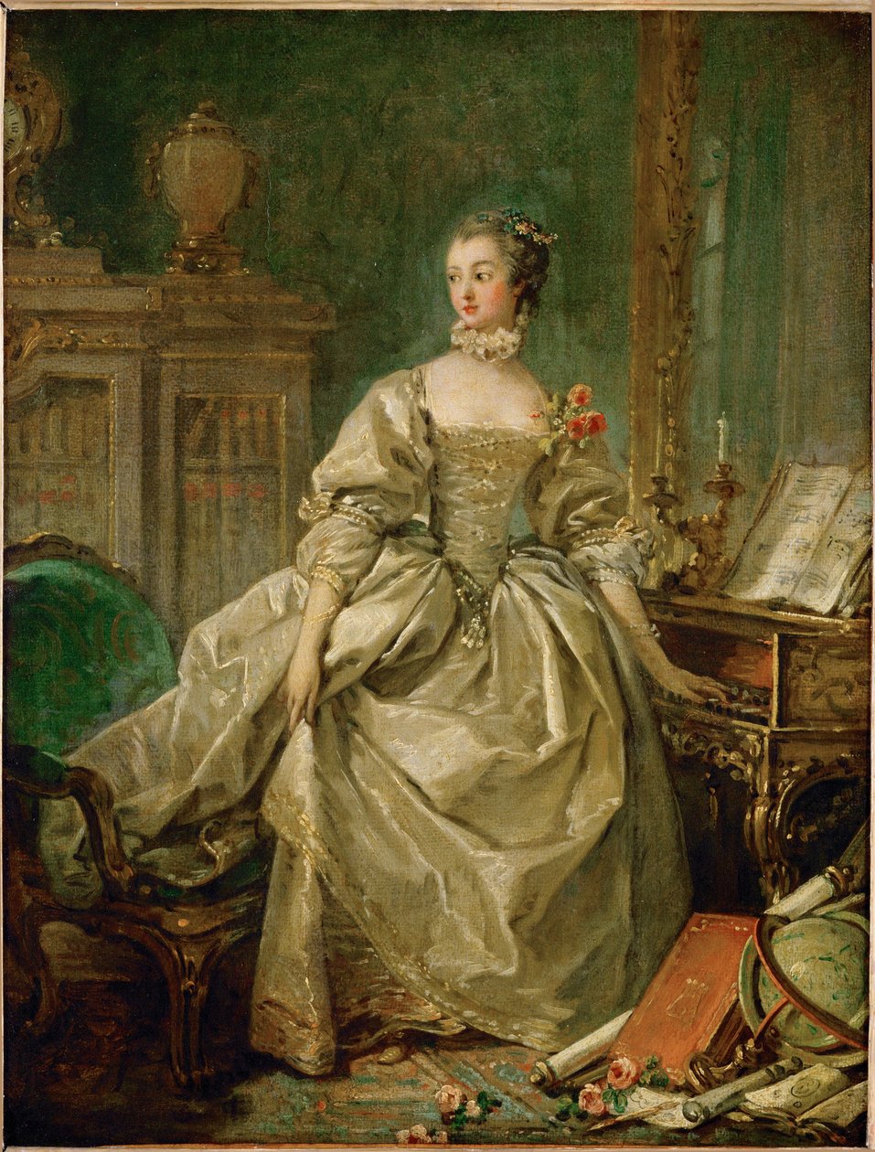 Paní Pompadour ... od François Boucher