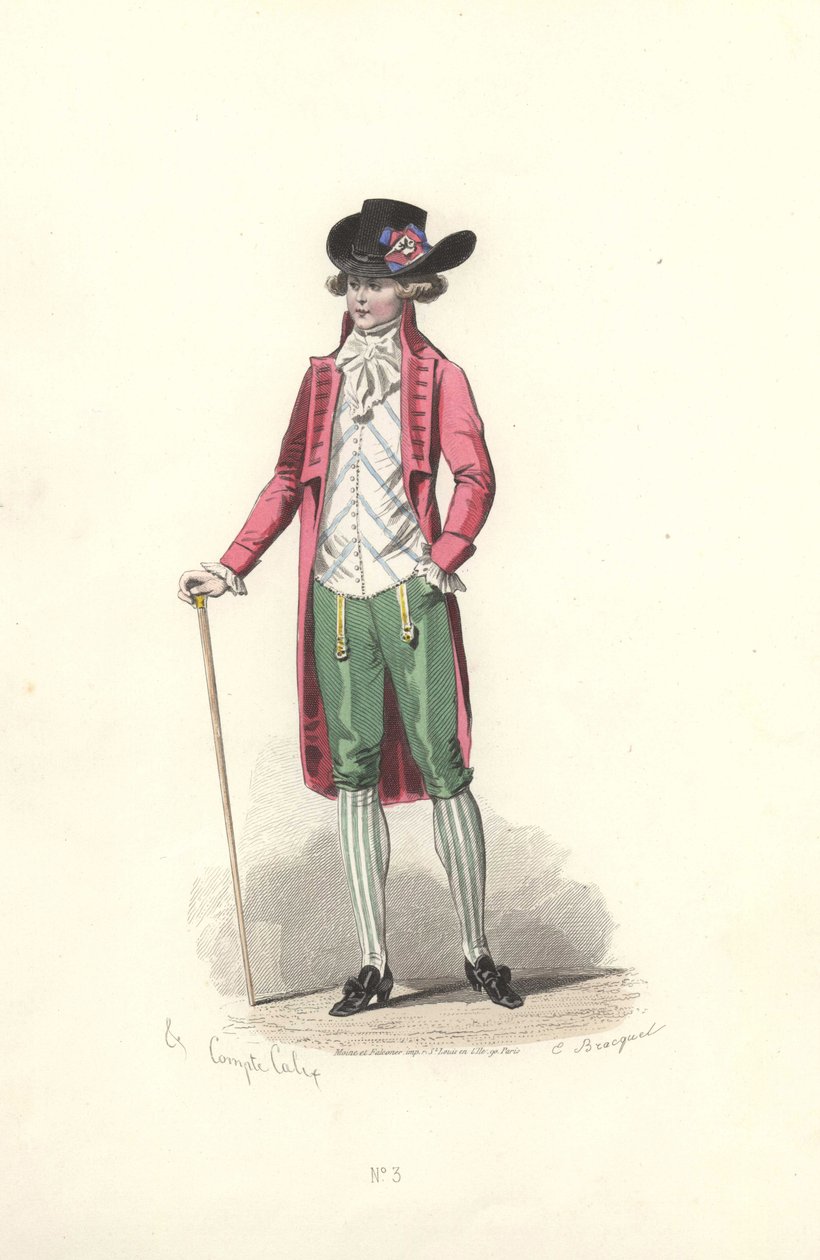 Dandy, éra Marie Antoinetty. od Francois Claudius Compte Calix
