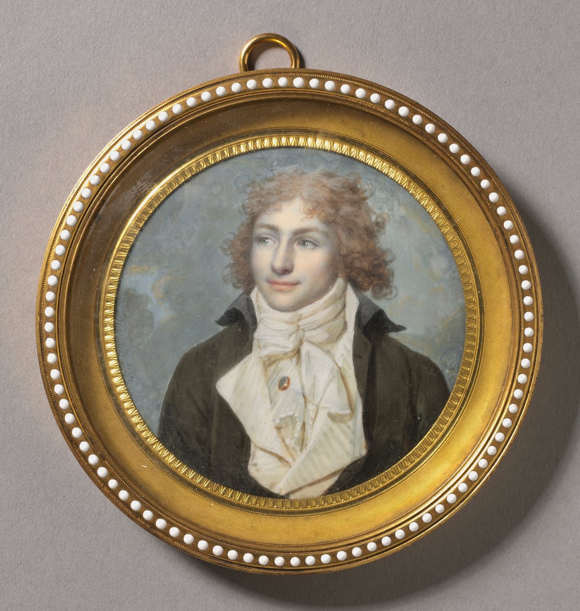 Portrét muže, 1794-1795. od Francois Dumont