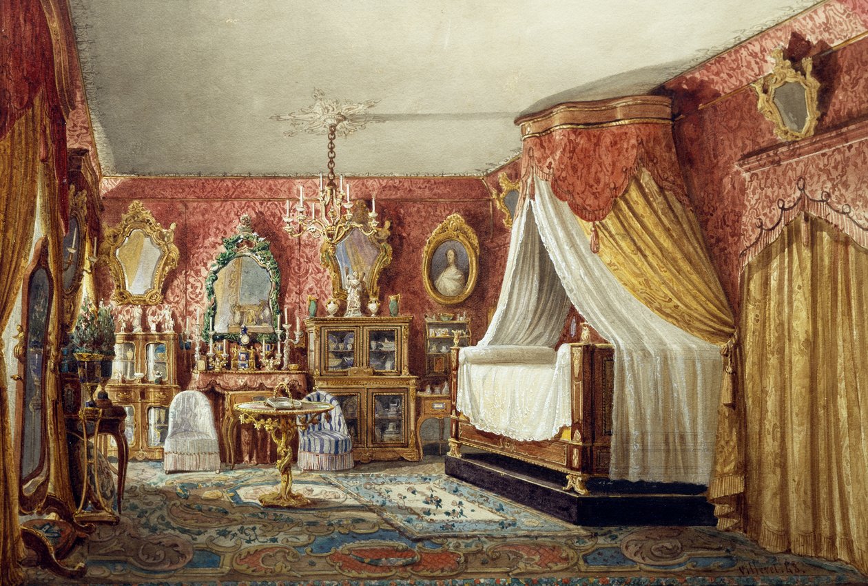 Vysokoškolská ložnice od Francois Etienne Villeret